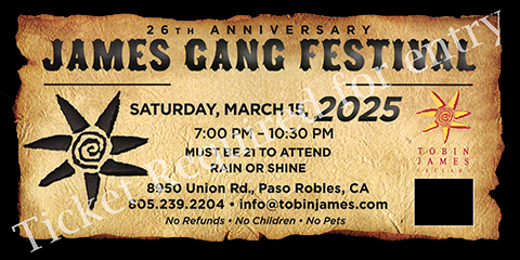 Product Image for Tix_Zinfest JG 2025_Sat (tax included)